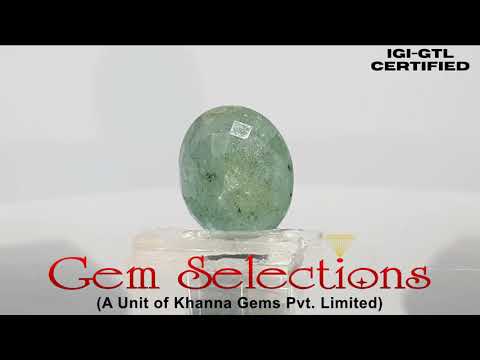 6.53 Ratti Natural Panna Stone with Govt. Lab Certified-(3441)