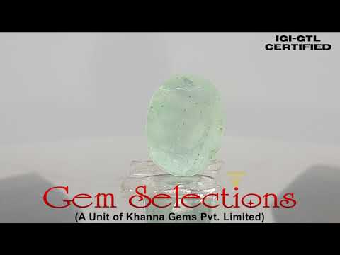 7.58/CT Natural Emerald Stone With Govt. Lab Certificate  (8991)