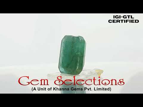 4.98/CT Natural Emerald Stone With Govt. Lab Certified (6771)