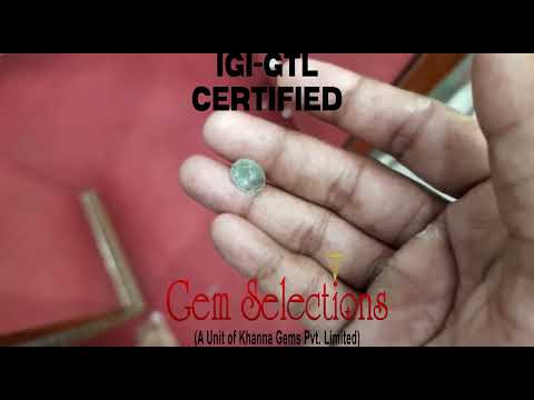 4.31/CT Natural Colombian Emerald Stone with Govt. Lab Certified (12210)