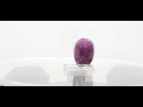 11.29 Ratti Natural Indian Ruby with Govt. Lab Certificate-(1221)