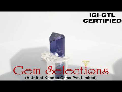 3.42  Ratti Natural Iolite With Govt. Lab Certificate-(2331)