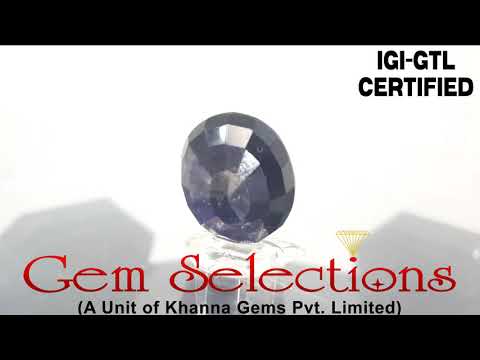 10.32 Ratti Natural Iolite With Govt. Lab Certificate-(1221)