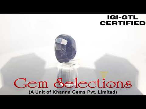 10.37 Ratti Natural Iolite With Govt Lab Certified-(1221)