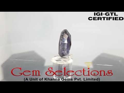 4.56 Ratti  Natural Iolite with Govt. Lab Certificate-(1100)