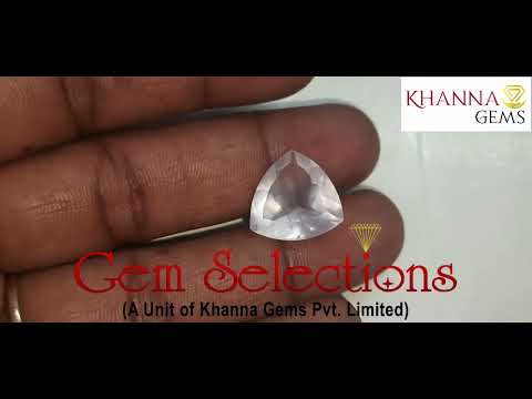 10.55/CT Natural Triangular Rose Quartz (850)