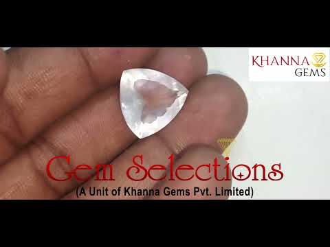 11.10/CT Natural Triangular Rose Quartz (850)