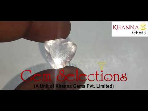 11.30/CT Natural Triangular Rose Quartz (850)