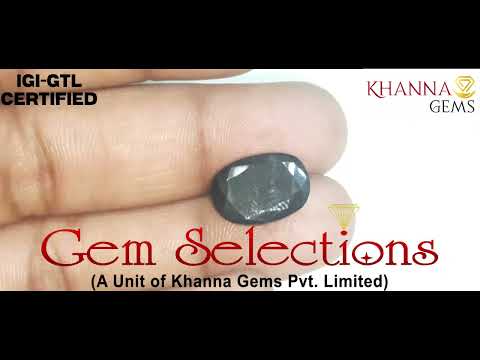 7.42/CT Natural Iolite with Govt Lab Certificate (832)