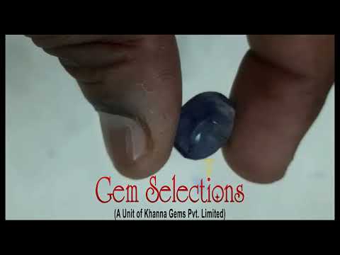 6.61/CT Natural Iolite with Govt. Lab Certificate (832)