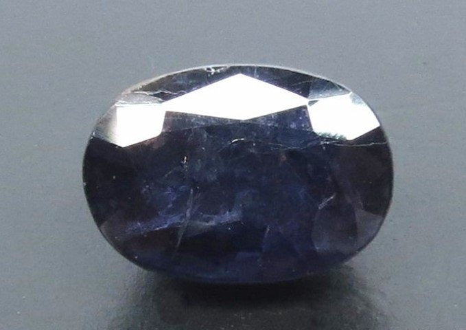 5.65/CT Natural Iolite with Govt Lab Certificate (1221)