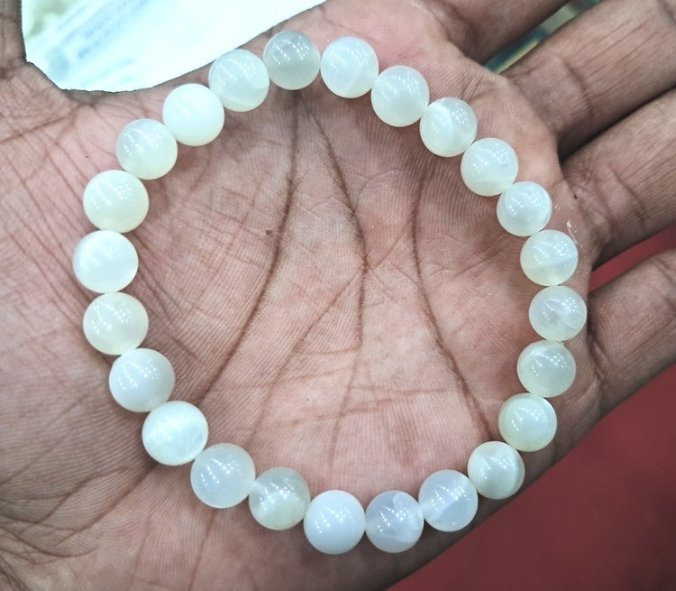 NATURAL MOON STONE BRACELET-2400