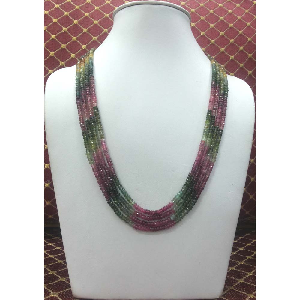 Multi Tourmaline Beads