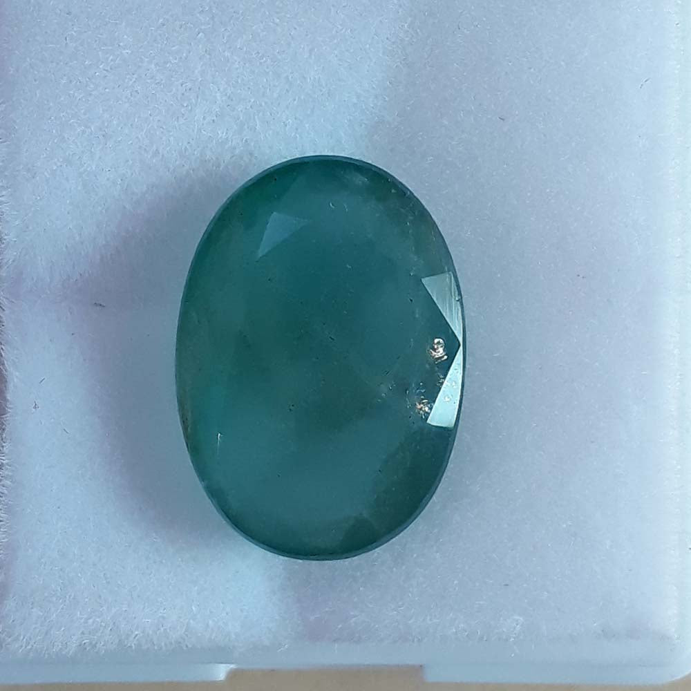 6.31/CT Natural Panna Stone With Govt Lab Certificate (8991)