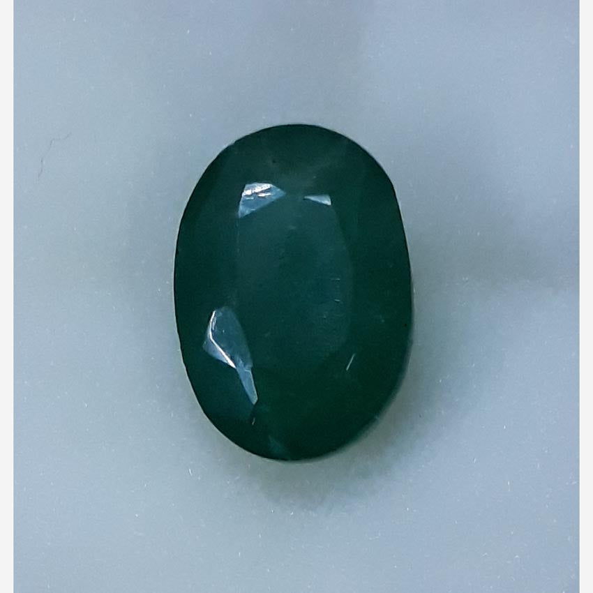 4.97/CT Natural Panna Stone with Govt. Lab Certificate (12210)