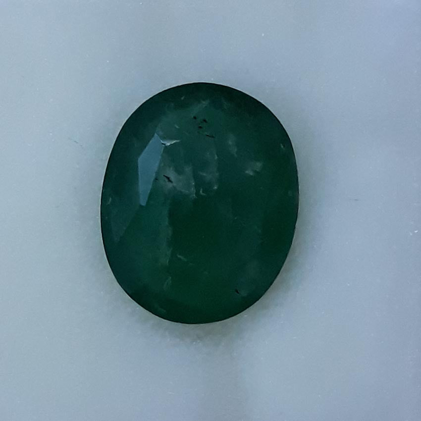 4.05/CT Natural Panna Stone with Govt. Lab Certificate (6771)