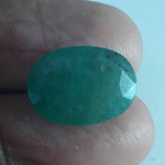 Load image into Gallery viewer, 9.16/CT Natural Emerald Stone with Govt. Lab Certificate (12210)
