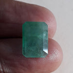 Load image into Gallery viewer, 4.70/CT Natural Panna Stone with Govt. Lab Certificate (6771)
