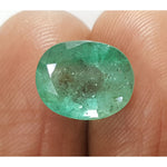 Load image into Gallery viewer, 3.97/CT Natural Emerald Stone With Govt. Lab Certificate  (12210)
