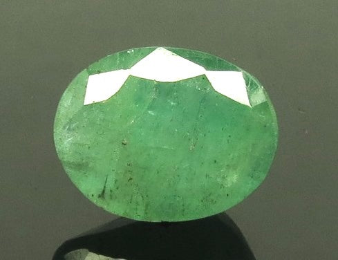 3.95/CT Natural Panna Stone with Govt. Lab Certified-4551