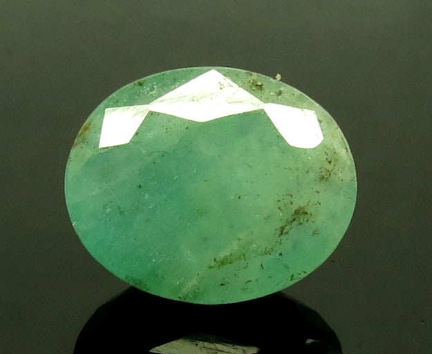 5.59/CT Natural Panna Stone with Govt. Lab Certified-1221