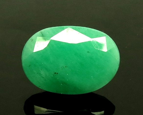 9.44/CT Natural Panna Stone with Govt. Lab Certified-3441