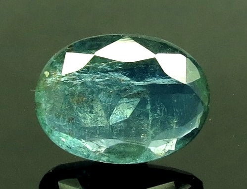 4.02/CT Natural Panna Stone with Govt. Lab Certified-(6771)