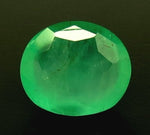 Load image into Gallery viewer, 4.95/CT Natural Panna Stone with Govt. Lab Certificate (34410)
