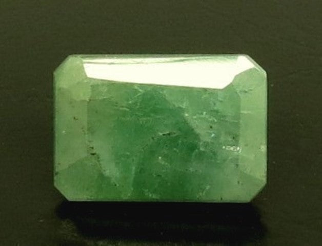 6.45/CT Natural Panna Stone with Govt. Lab Certificate  (1221)