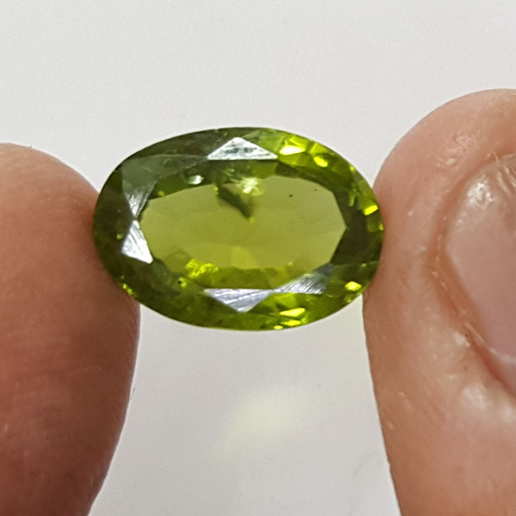 4.66 Ratti Natural Peridot With Govt.Lab Certificate-(4551)