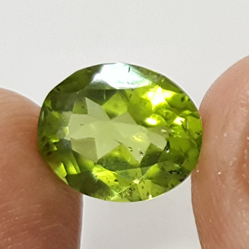 3.43 Ratti Natural Peridot With Govt.Lab Certificate-(4551)