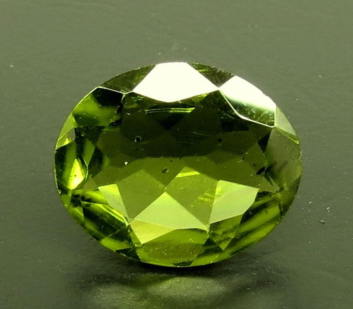 3.63/CT Natural Peridot With Govt.Lab Certificate-(5661)