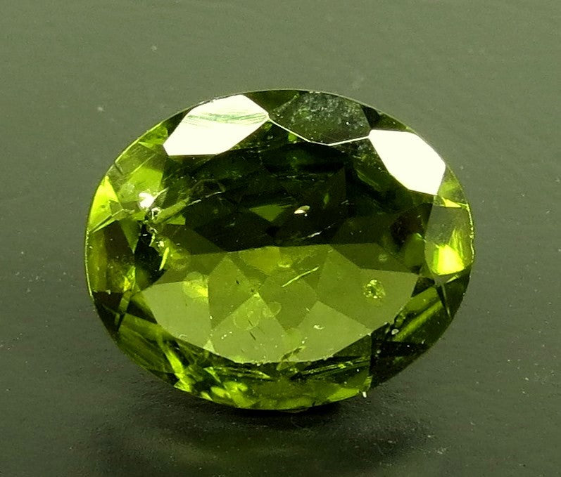 3.79/CT Natural Peridot With Govt.Lab Certificate-(5661)