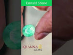 Load and play video in Gallery viewer, 4.78/CT Natural Panna Stone with Govt. Lab Certificate-6771
