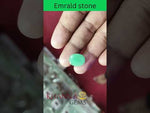 Load and play video in Gallery viewer, 6.48/CT Natural Panna Stone with Govt. Lab Certificate-2331
