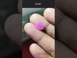 Load and play video in Gallery viewer, 3.96/CT Natural Mozambique Ruby with Govt. Lab Certificate (23310)
