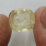 Load image into Gallery viewer, 11.51 Ratti Natural Yellow Sapphire With Govt Lab Certificate-(6771)
