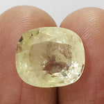 Load image into Gallery viewer, 11.51 Ratti Natural Yellow Sapphire With Govt Lab Certificate-(6771)
