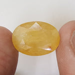 Load image into Gallery viewer, 7.21 Ratti Natural Yellow Sapphire With Govt Lab Certificate-(4551)
