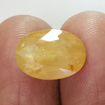 Load image into Gallery viewer, 7.21 Ratti Natural Yellow Sapphire With Govt Lab Certificate-(4551)
