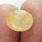 Load image into Gallery viewer, 5.71 Ratti Natural Yellow Sapphire With Govt Lab Certificate-(1221)
