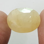 Load image into Gallery viewer, 8.18 Ratti Natural Yellow Sapphire With Govt Lab Certificate-(1221)
