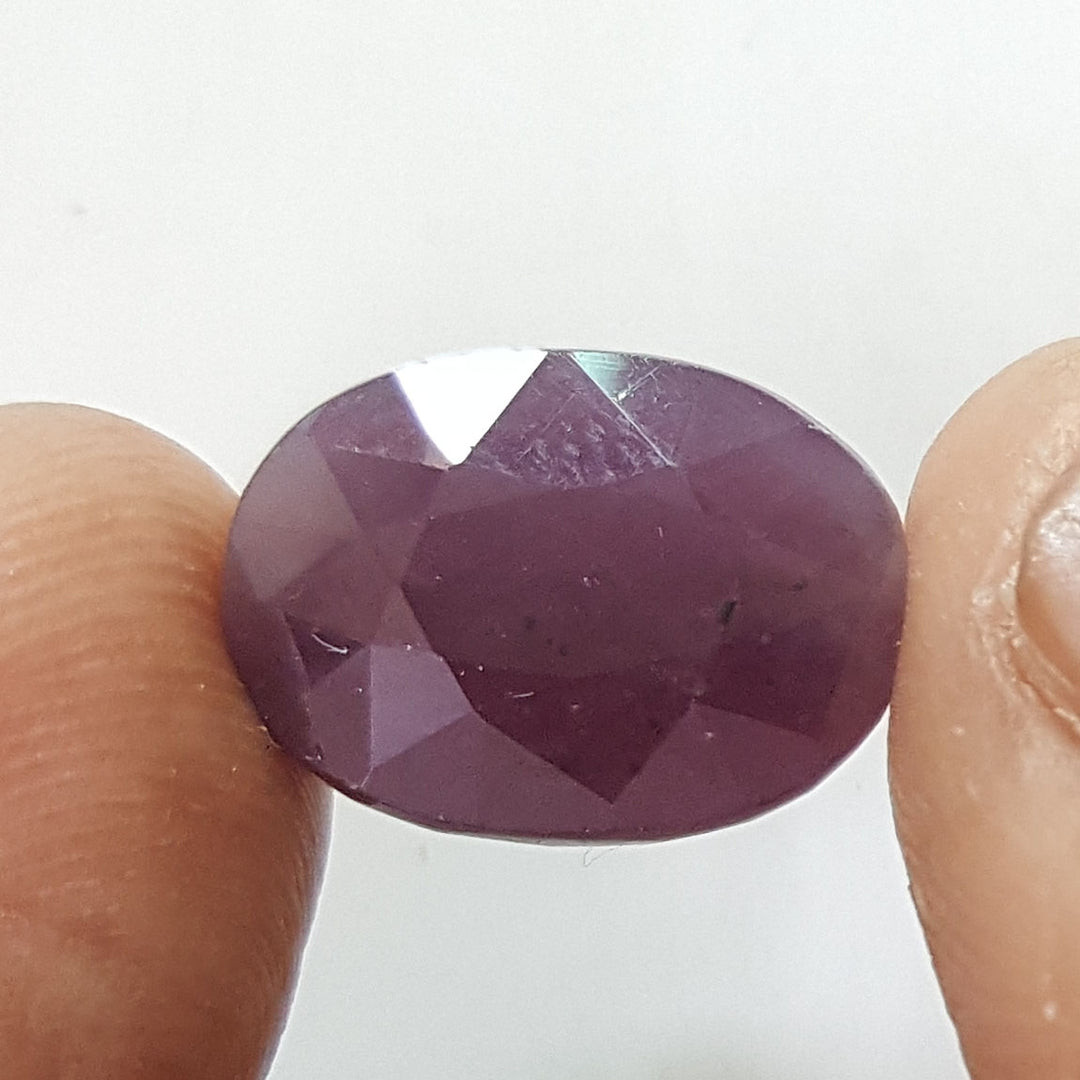 12.09 Ratti Natural Indian Ruby with Govt. Lab Certificate-(1221)