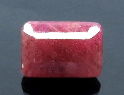 6.44/CT Natural Indian Ruby with Govt. Lab Certificate-1221