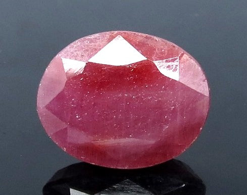 6.75/CT Natural Indian Ruby with Govt. Lab Certificate-1221