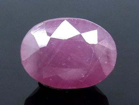 6.59/CT Natural Indian Ruby with Govt. Lab Certificate-2331