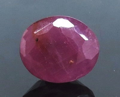 5.48 Ratti Natural new burma Ruby with Govt. Lab Certificate-(2331)