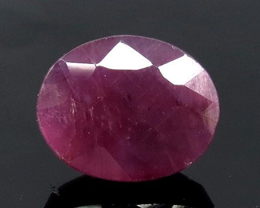 6.50 Ratti Natural new burma Ruby with Govt. Lab Certificate-(2331)