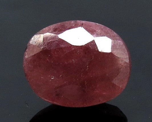 6.32 Ratti Natural new burma Ruby with Govt. Lab Certificate-(2331)