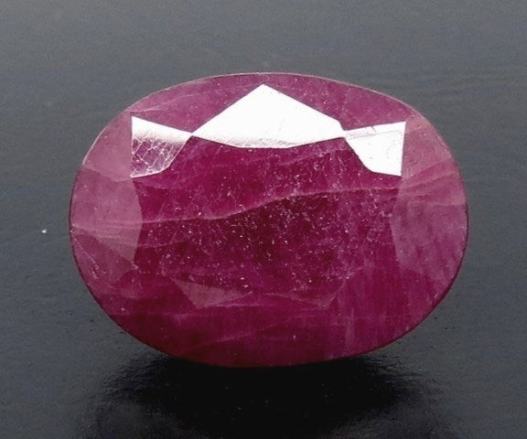 7.40/CT Natural Indian Ruby with Govt. Lab Certificate (1221)